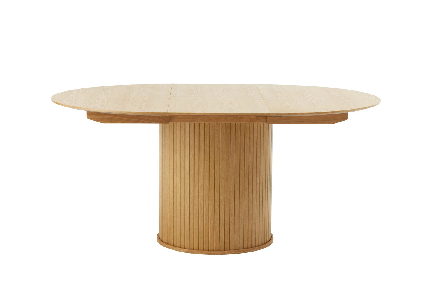 Lunara Rund Matbord 120–167 cm – Beige Eklook