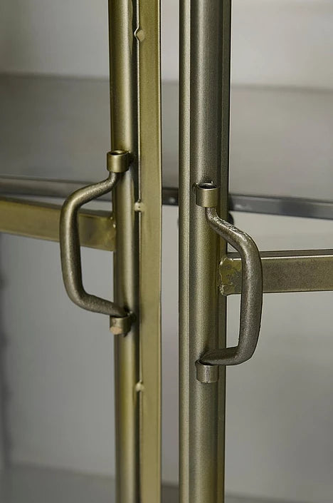 Nova Vitrinskåp Metall & Glas