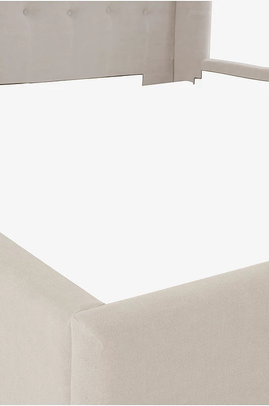 LUNARA Linen Bed Frame 160x200