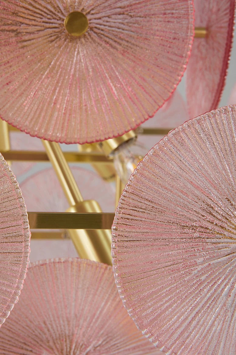 AVA taklampa rosa