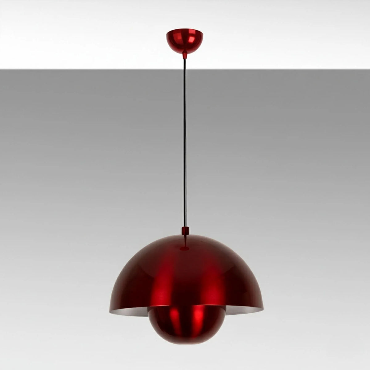 Lampa i Röd