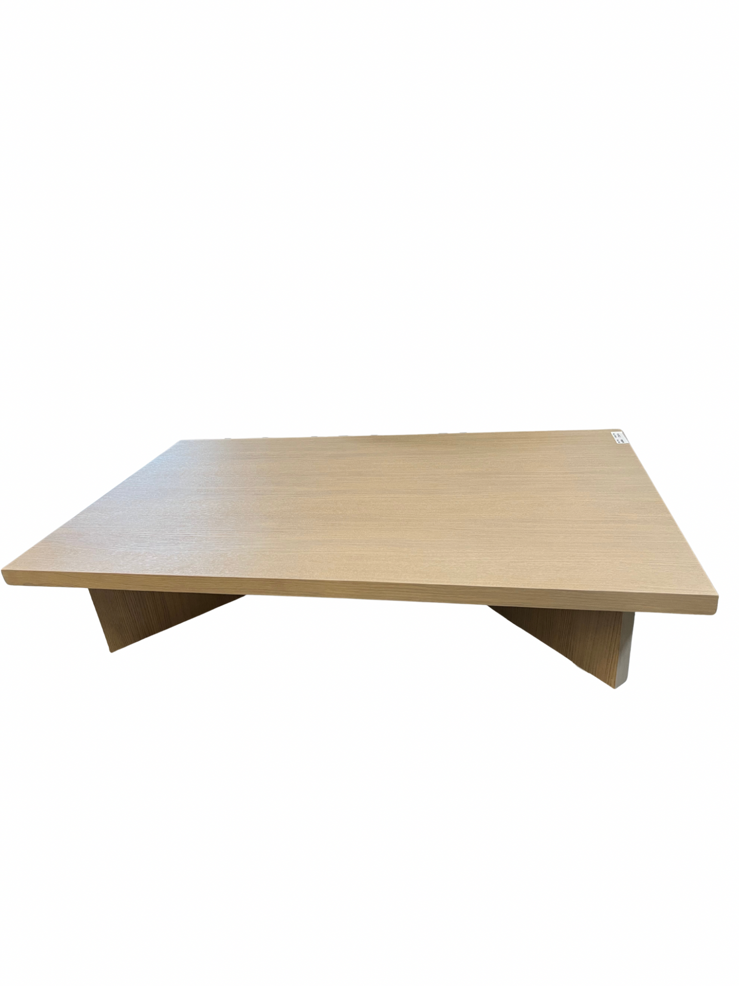 Rektangulärt bord i vitpigmenterad MDF