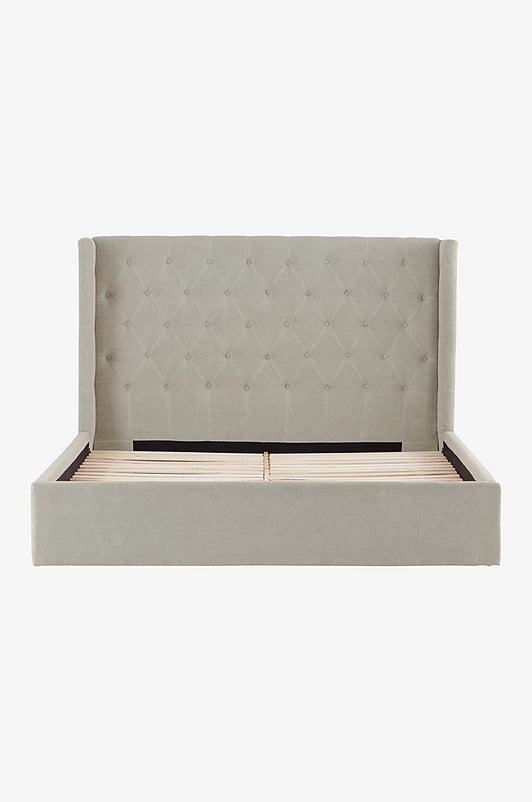 LUNARA Linen Bed Frame 160x200