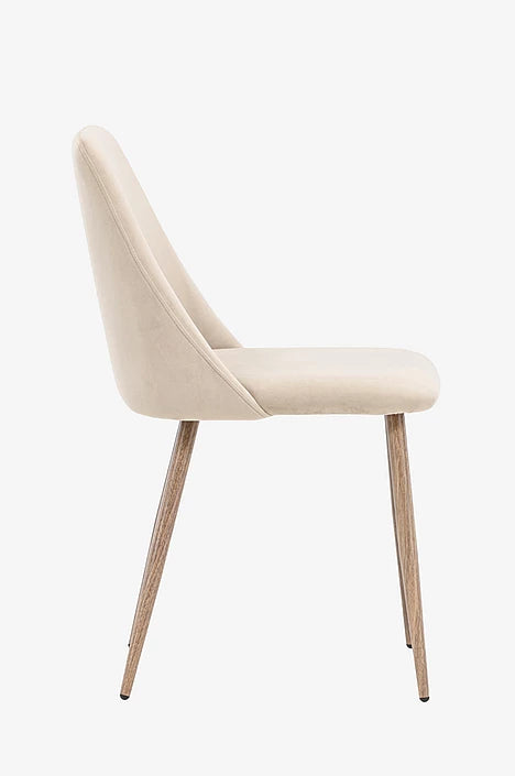 Velora – Lyxig matstol i sammet 6 Pack