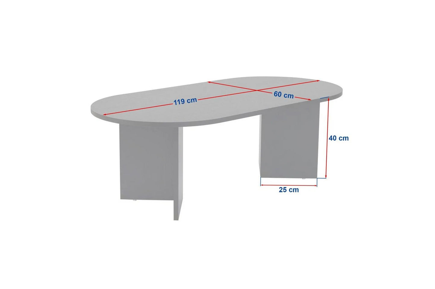 Lunaro Soffbord – Travertin 119 × 60 cm