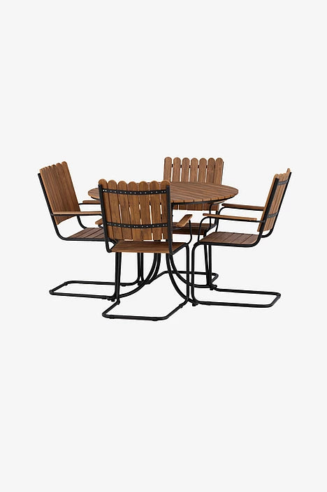 Matgrupper 4-pack stolar med bord