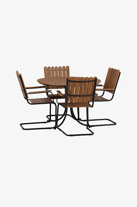 Matgrupper 4-pack stolar med bord