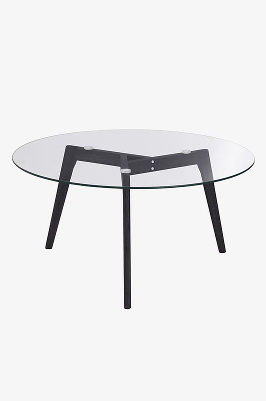 Soffbord ø 90 cm-svart