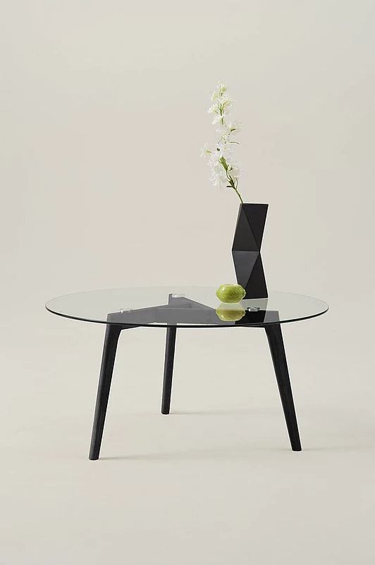 Soffbord ø 90 cm-svart
