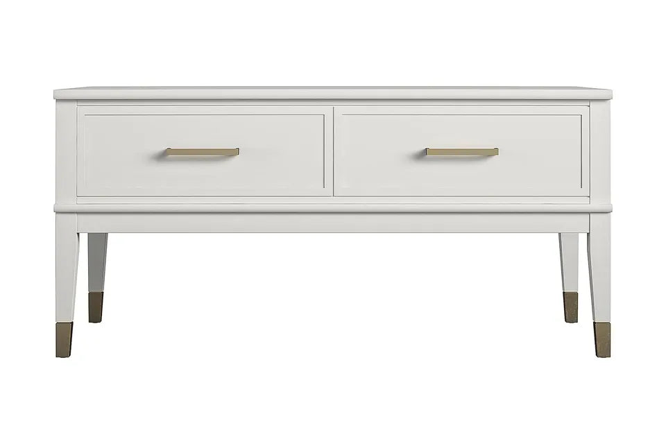 Soffbord 106 cm Höj och Sänkbart m Förvaring Låd