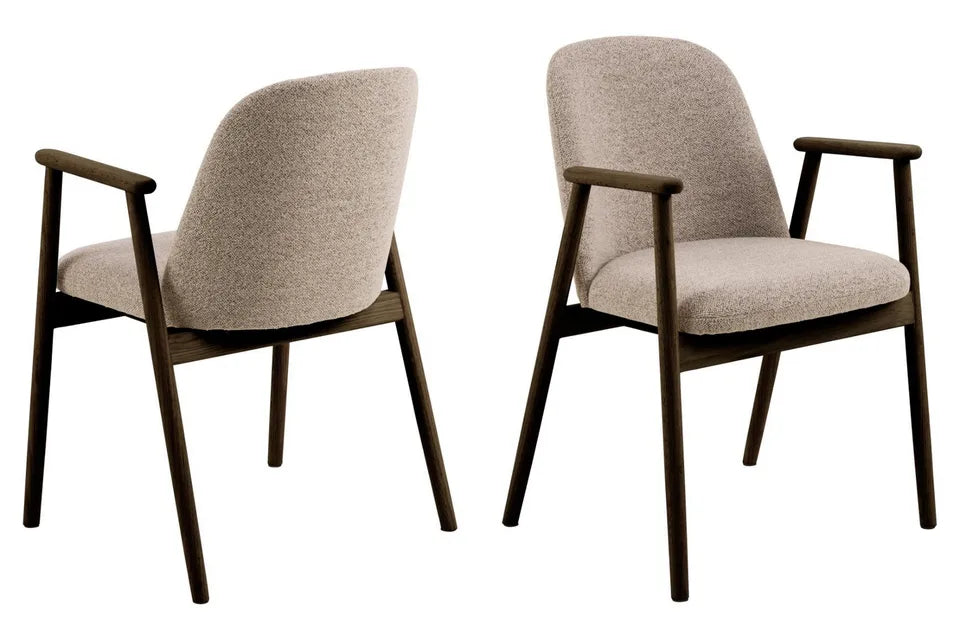 Matstol 4-pack med armstöd