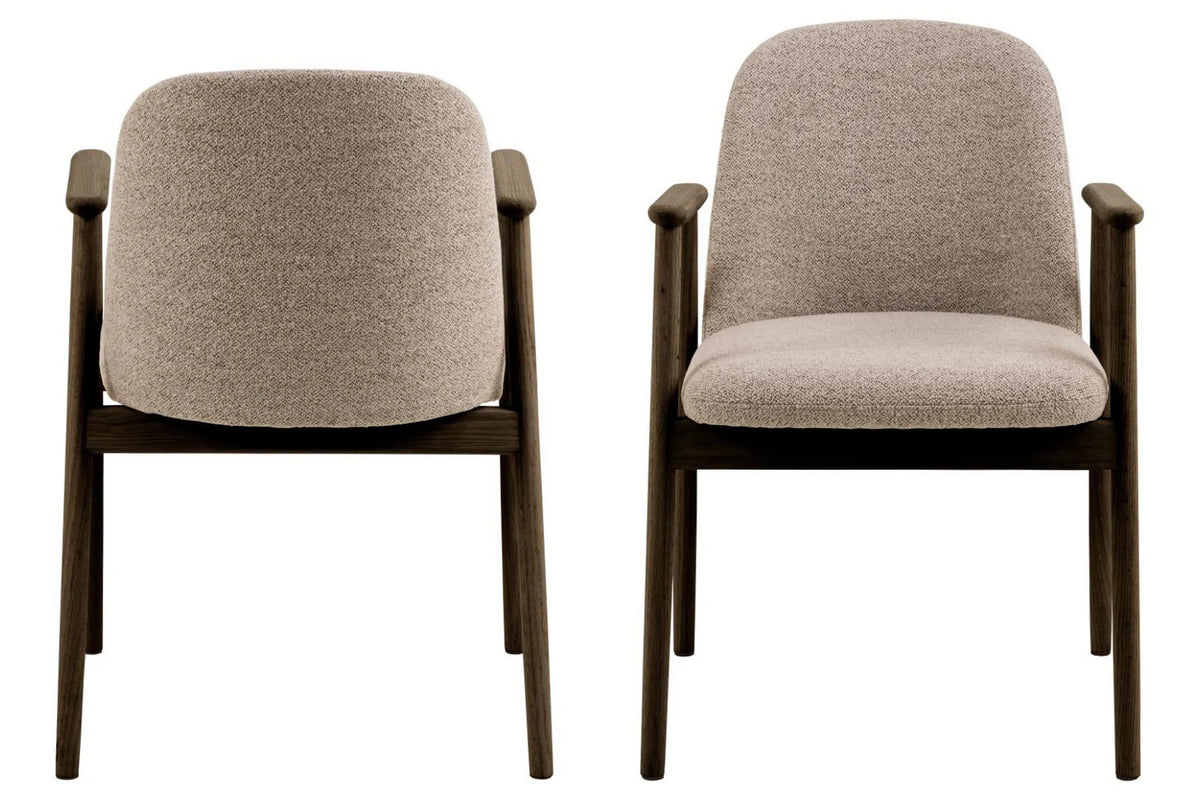 Matstol 4-pack med armstöd