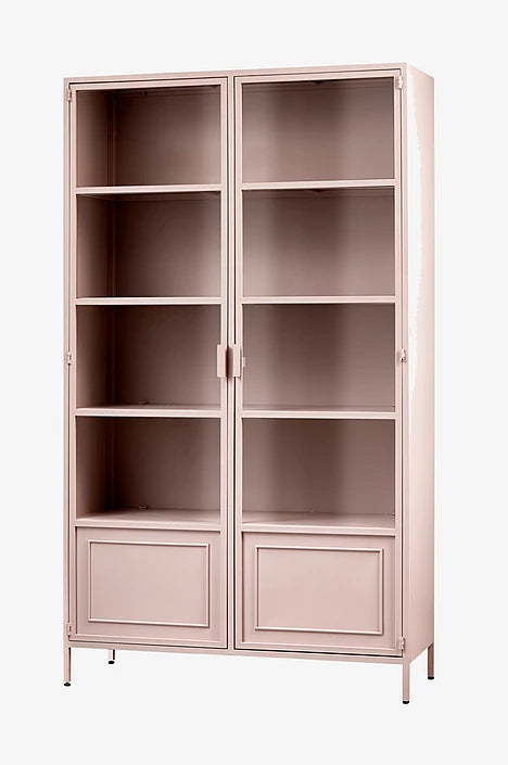 Teresse XL Vitrinskåp – Elegant och Luftigt Förvaringsskåp Rossa