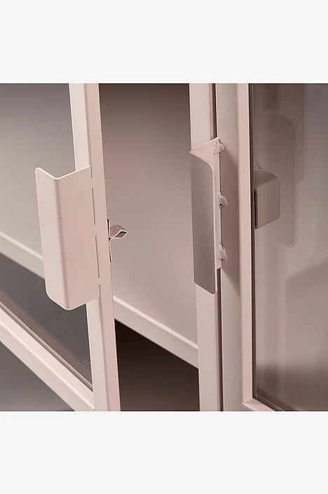 Teresse XL Vitrinskåp – Elegant och Luftigt Förvaringsskåp Rossa