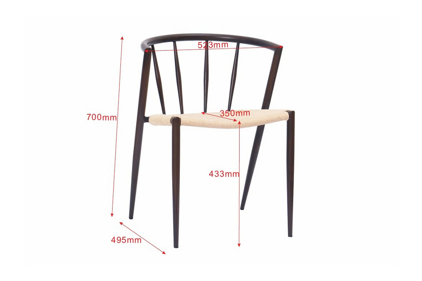 ALBA Matstol  4-pack