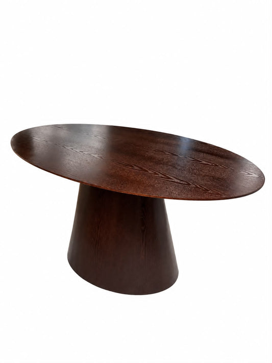 oval matbord
