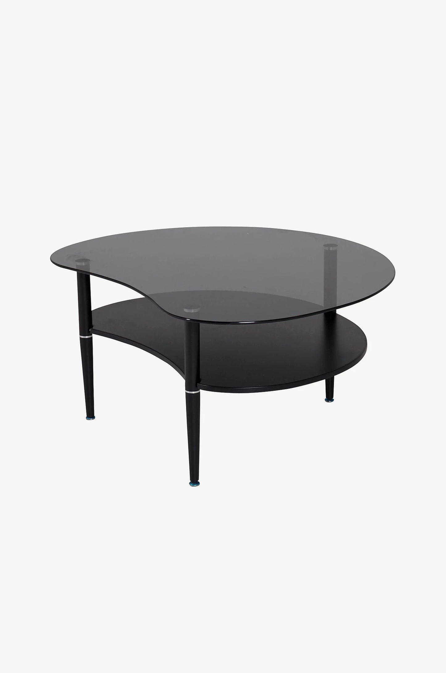Soffbord med rökfärgat glas